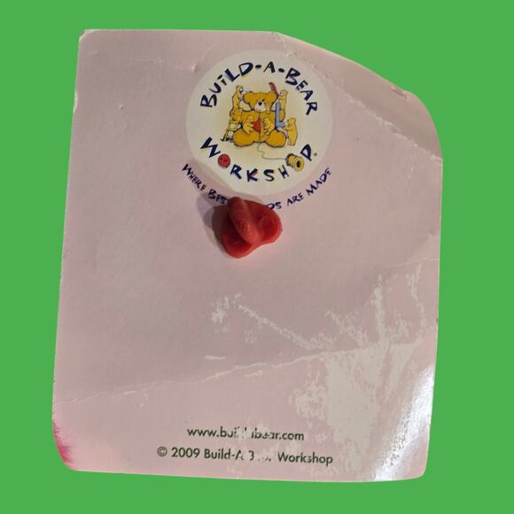 Seasons of Hugs 15" Stuffed Spring Teddy Build-A-Bear Plush with Collectible Pin - Picture 11 of 14